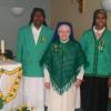 Sisters Regina, Josephine and Vivienne: we are all Irish on St. Patrick's Day!