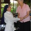 Sr. Elaine Basinger with Sr. Maria Esther Buitrago of Colombo-Venezolana